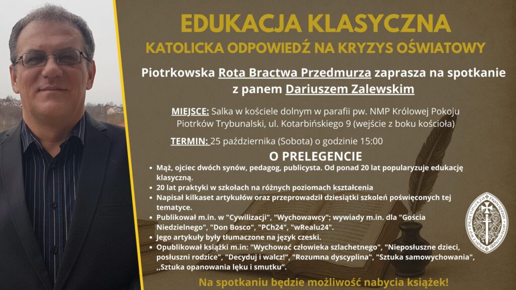 OGŁOSZENIA - EDUKACJA KLASYCZNA